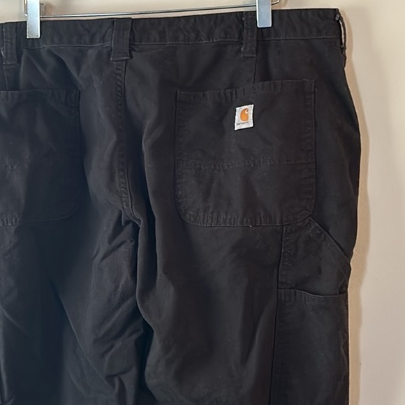 Black Carhartt Original Fit Pants Size 18 Short - Picture 1 of 10
